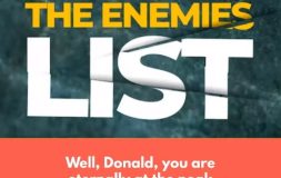 Donald, You’re On Top of the List